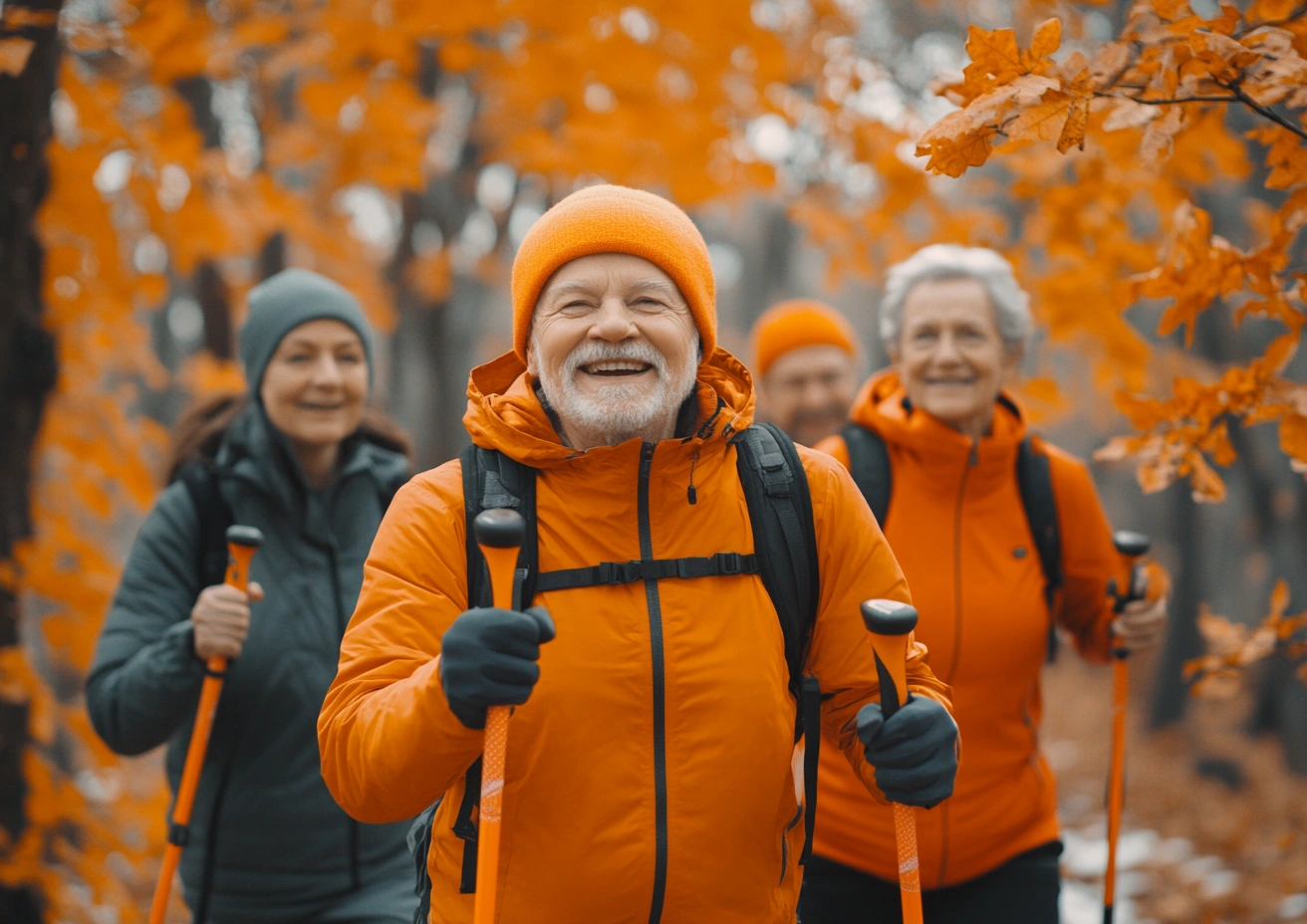 Скандинавська ходьба для людей старшого віку