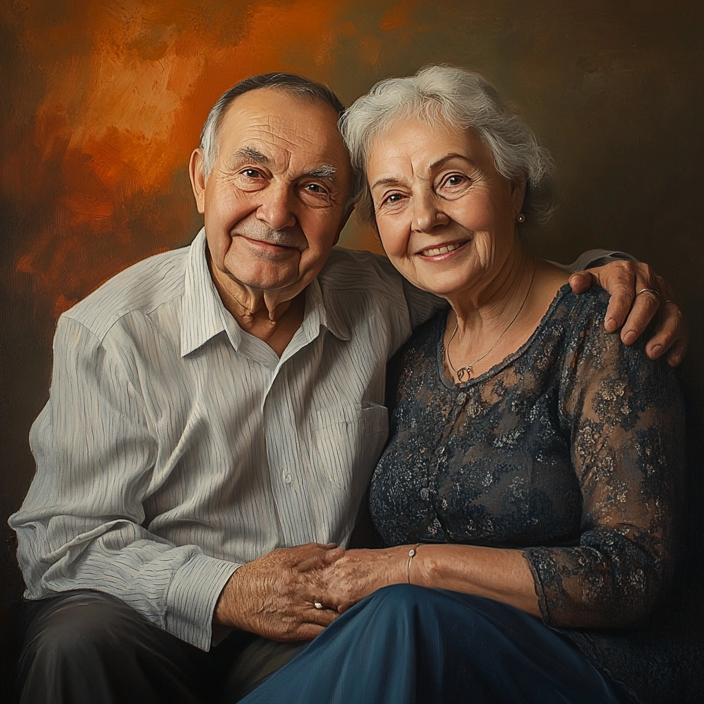 Подружжя пенсіонерів Марія та Іван