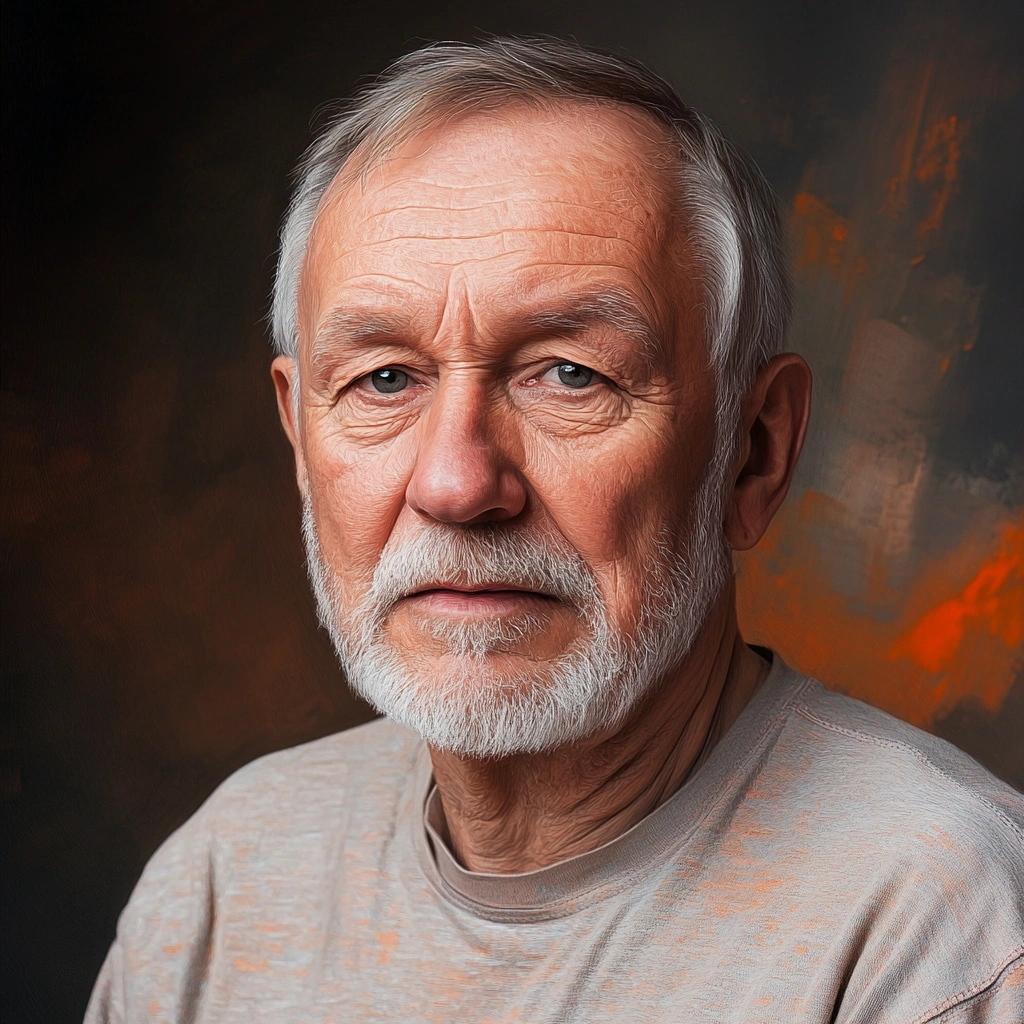 Чоловік пенсійного віку Петро