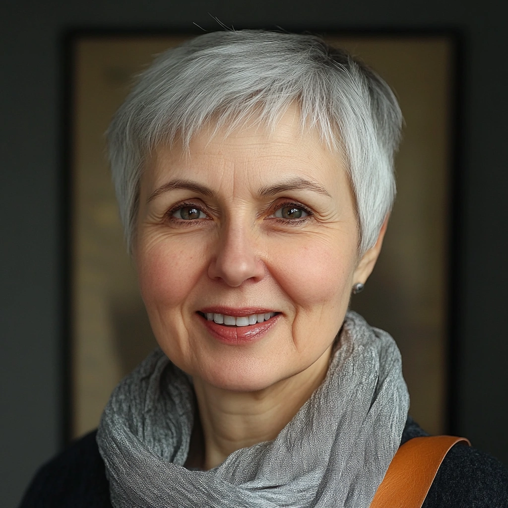 Жінка пенсіонерка Галина